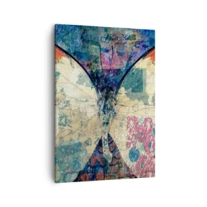Quadro em tela - Fragilidade subtil - 50x70 cm