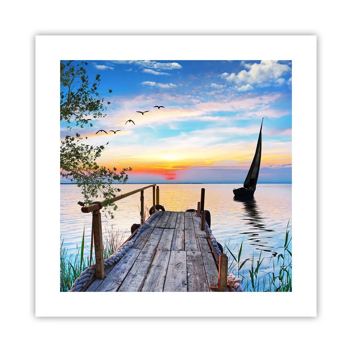 Pôster - Boa noite - 40x40 cm