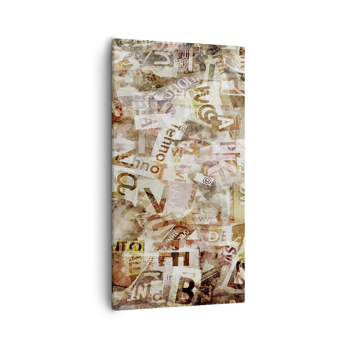 Quadro em tela - Unificando a conversa fiada - 55x100 cm