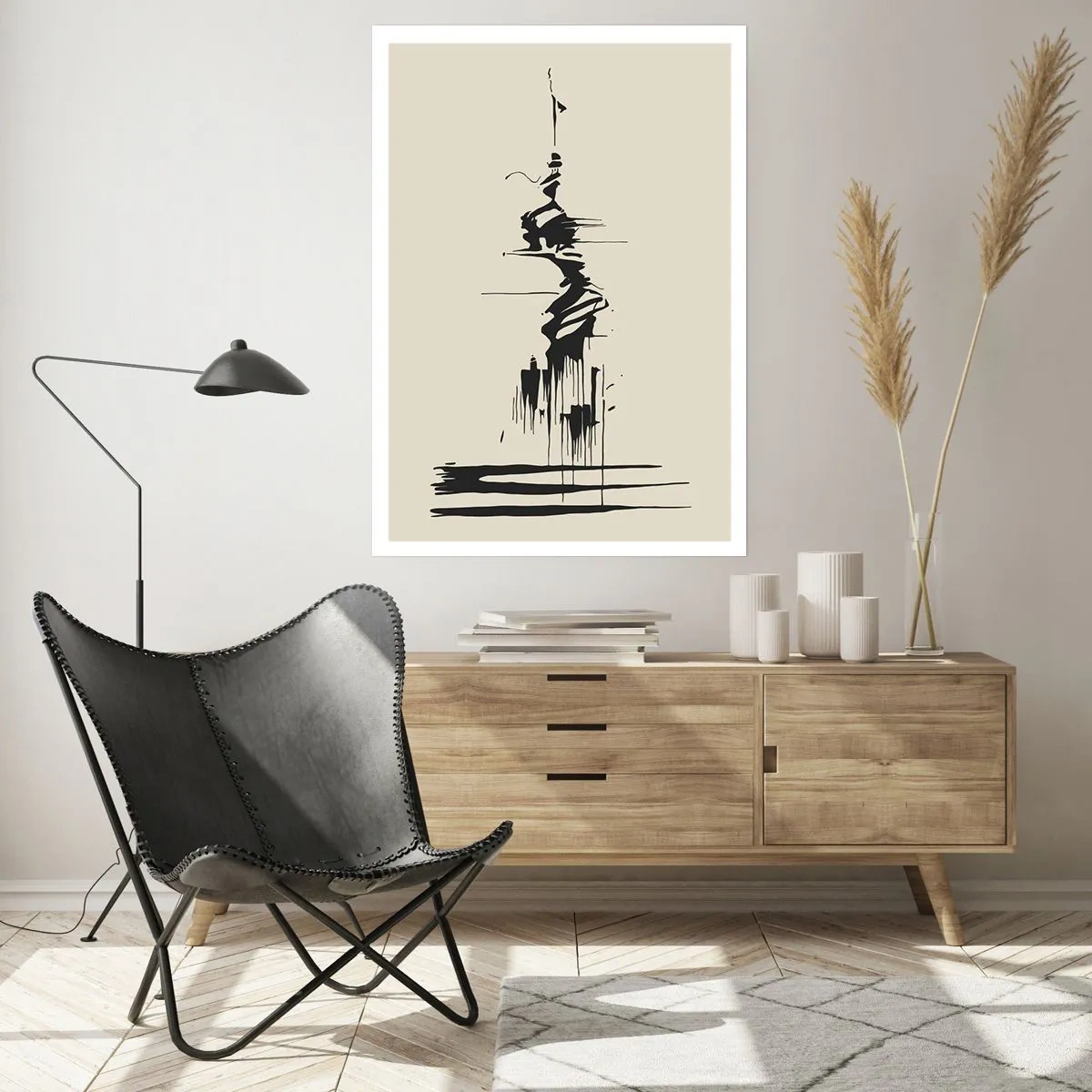 Pôster - Abstração apressada - 70x100 cm