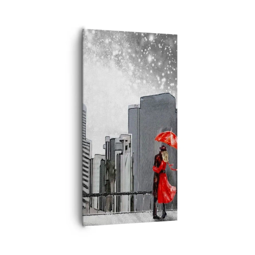 Quadro em tela - O homem não é pedra - 65x120 cm