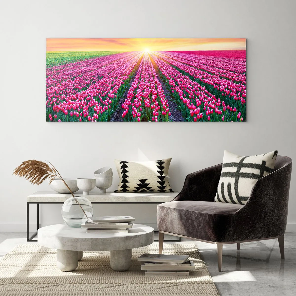 Quadro em vidro - Quinta da Beleza - 120x50 cm