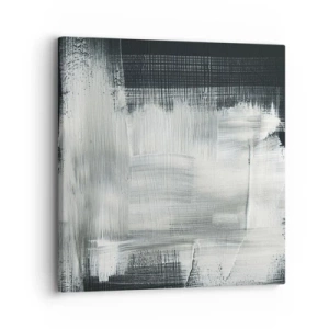 Quadro em tela - Entrelaçado na vertical e horizontal - 30x30 cm