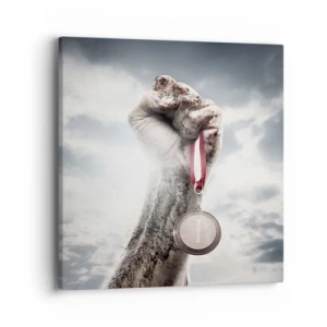 Quadro em tela - Per aspera ad astra - 40x40 cm