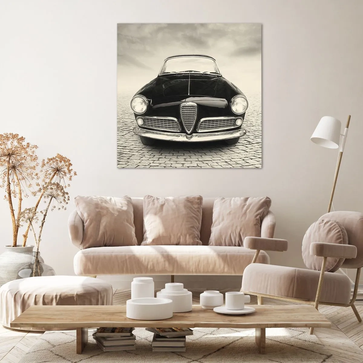 Quadro em tela - E como não me amar? - 40x40 cm