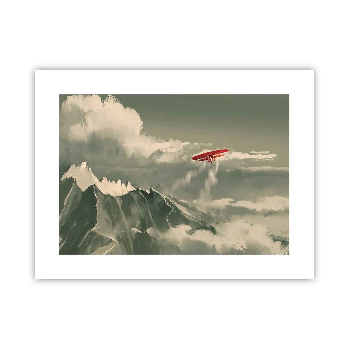 Pôster - O pioneiro destemido - 40x30 cm