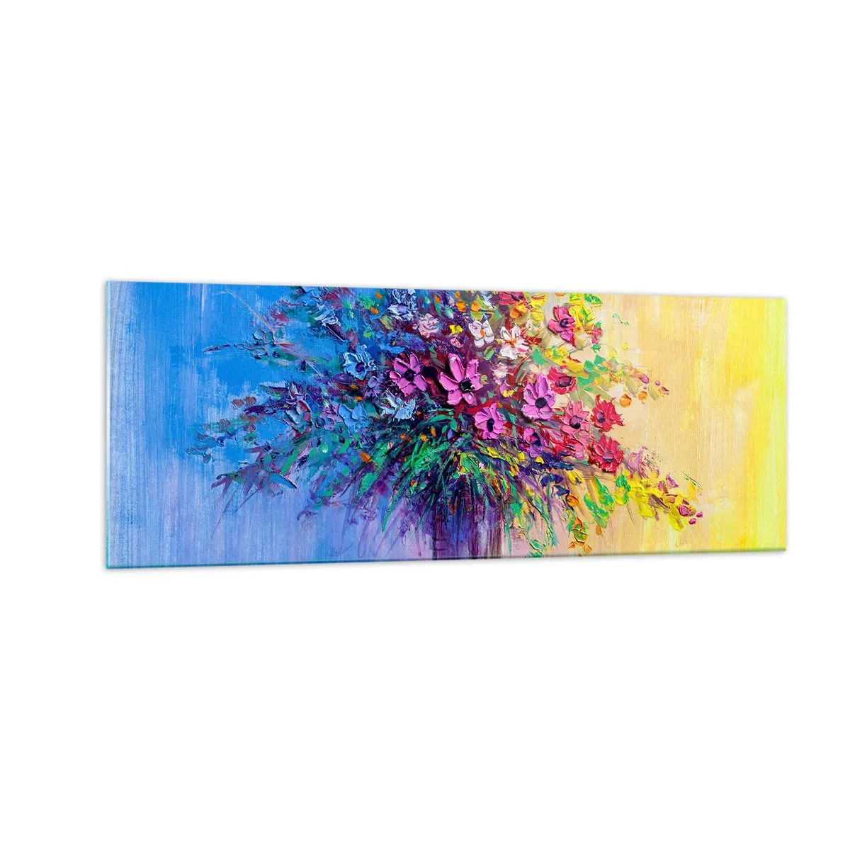 Quadro em vidro - Fruto de um prado  - 140x50 cm