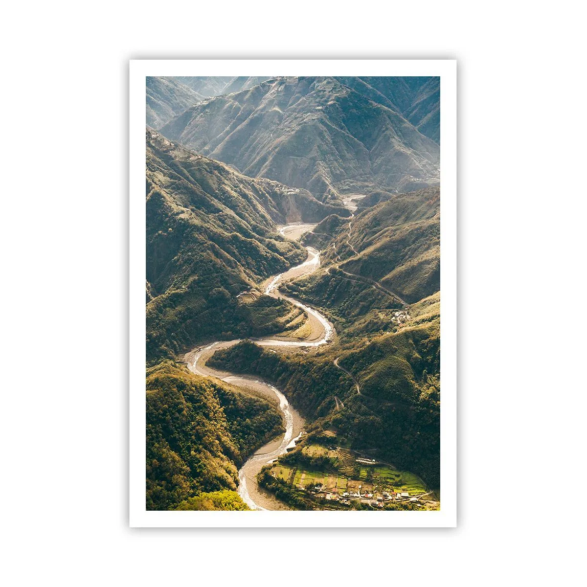 Pôster - Direto do coração das montanhas - 70x100 cm