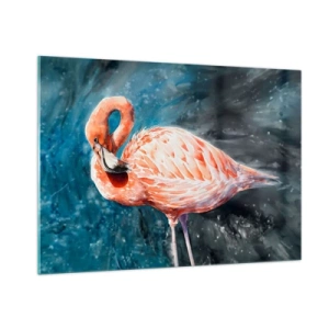 Quadro em vidro - Decorativo por natureza - 100x70 cm
