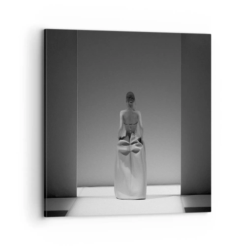 Quadro em tela - Simplicidade refinada - 70x70 cm