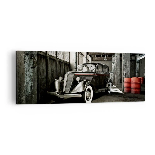 Quadro em tela - A elegância duradoura dos anos 30. - 140x50 cm