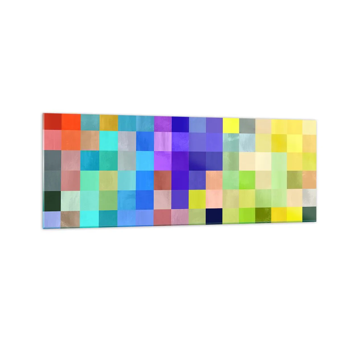 Quadro em vidro - Todos diferentes, todos iguais - 140x50 cm