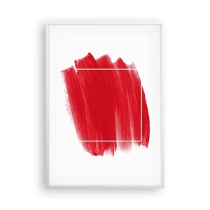 Pôster em moldura branca - Fora do quadro - 70x100 cm