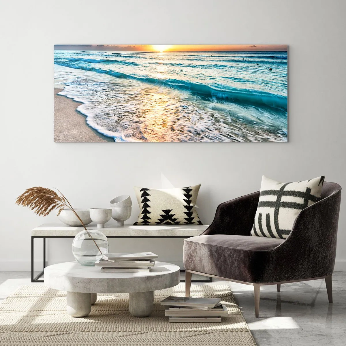 Quadro em vidro - Uma visão que vale a pena - 160x50 cm
