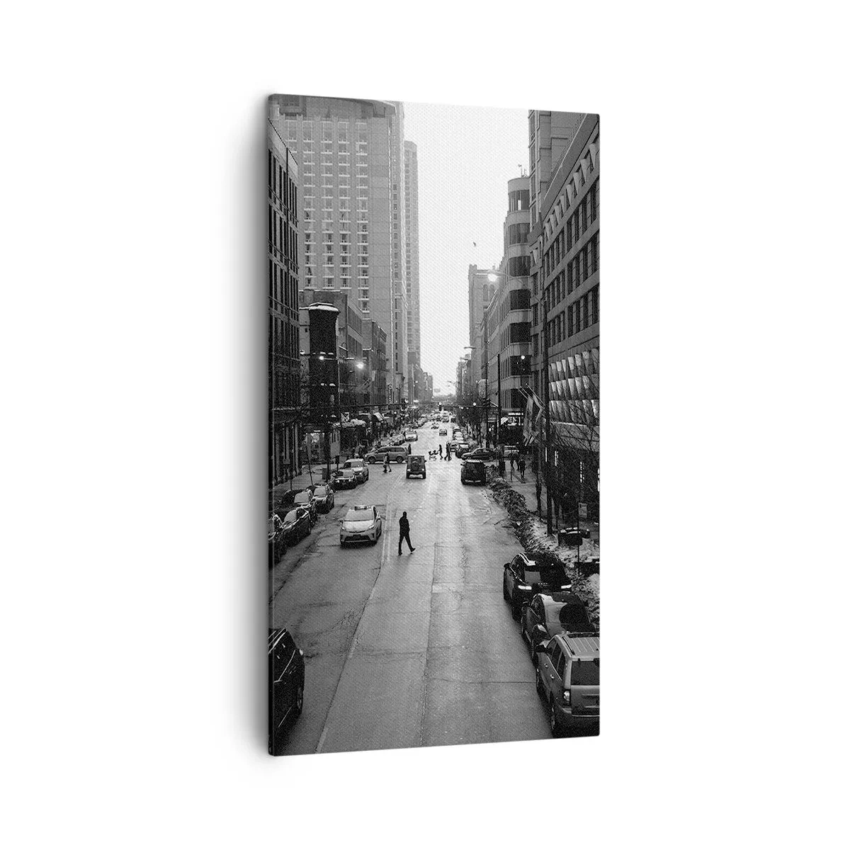 Quadro em tela - Outro dia como todos os dias - 45x80 cm