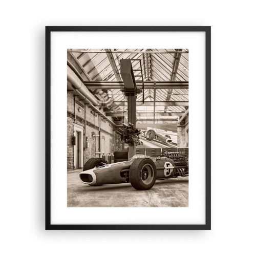 Pôster com moldura preta - O descanso do vencedor - 40x50 cm