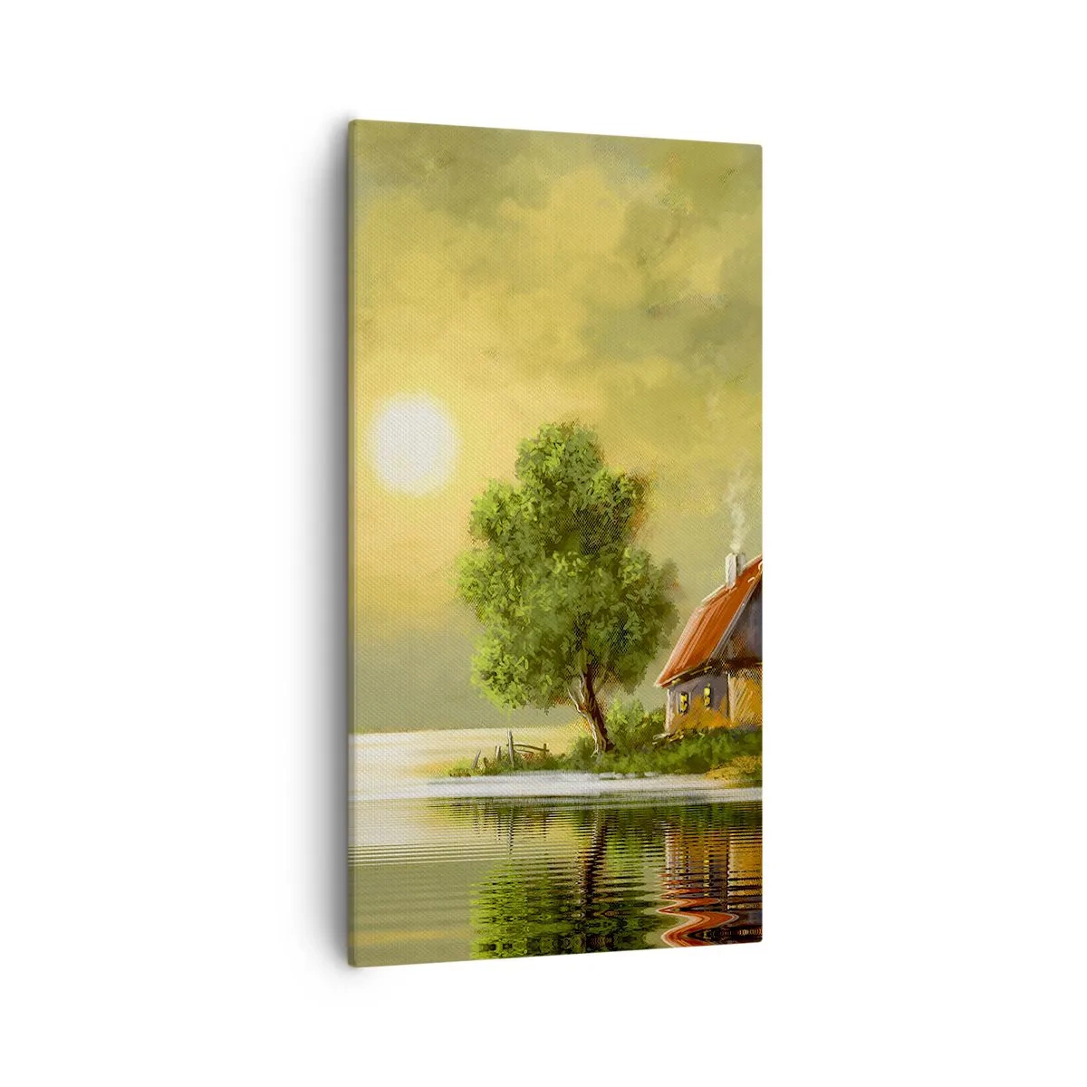 Quadro em tela - Lindo como uma paisagem - 55x100 cm