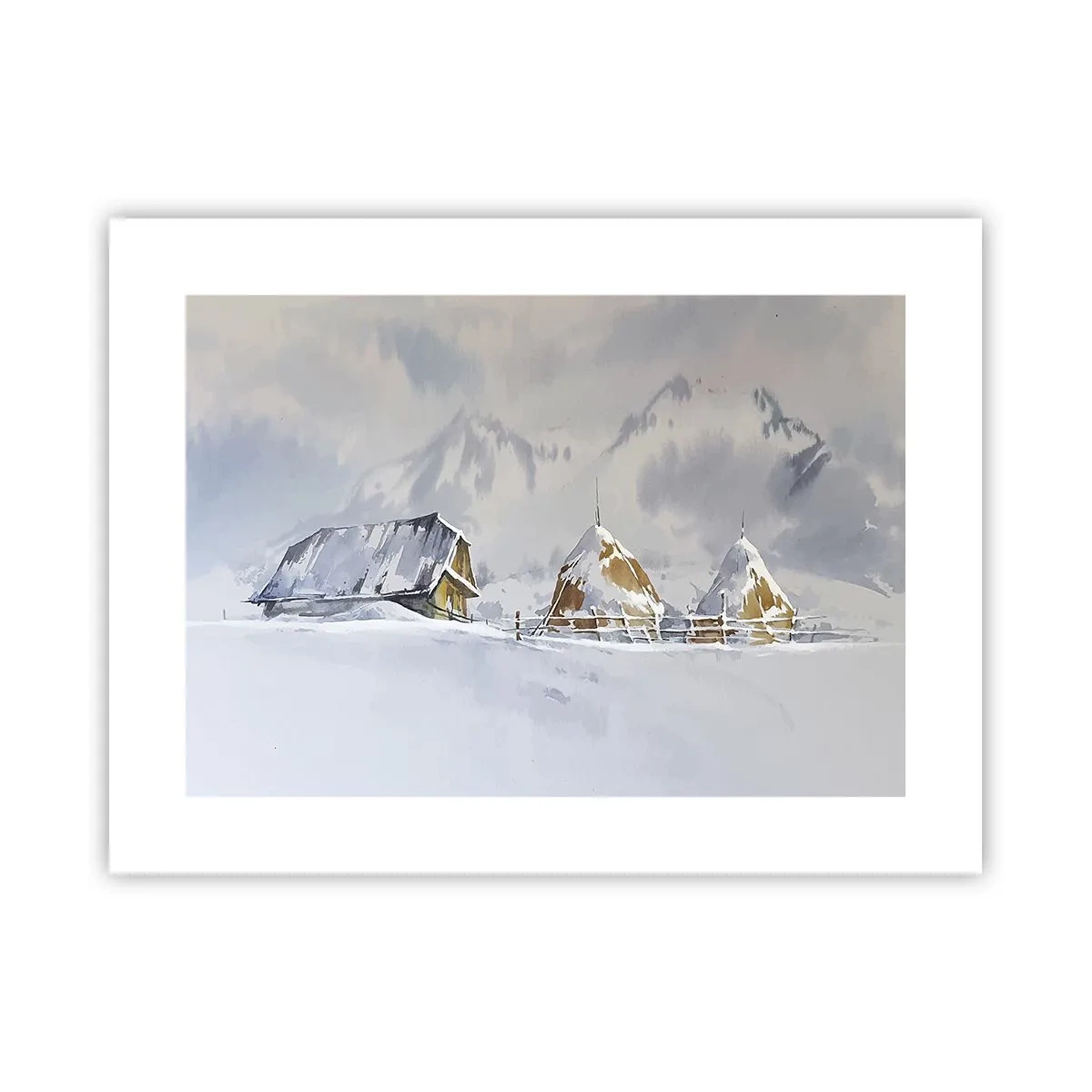 Pôster - No vale nevado - 40x30 cm