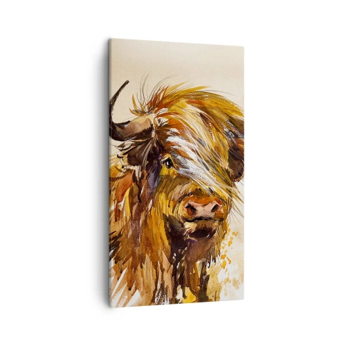 Quadro em tela - Orgulho do caçador - 45x80 cm