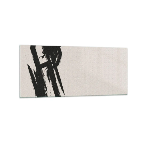 Quadro em vidro - Corrida imparável - 120x50 cm