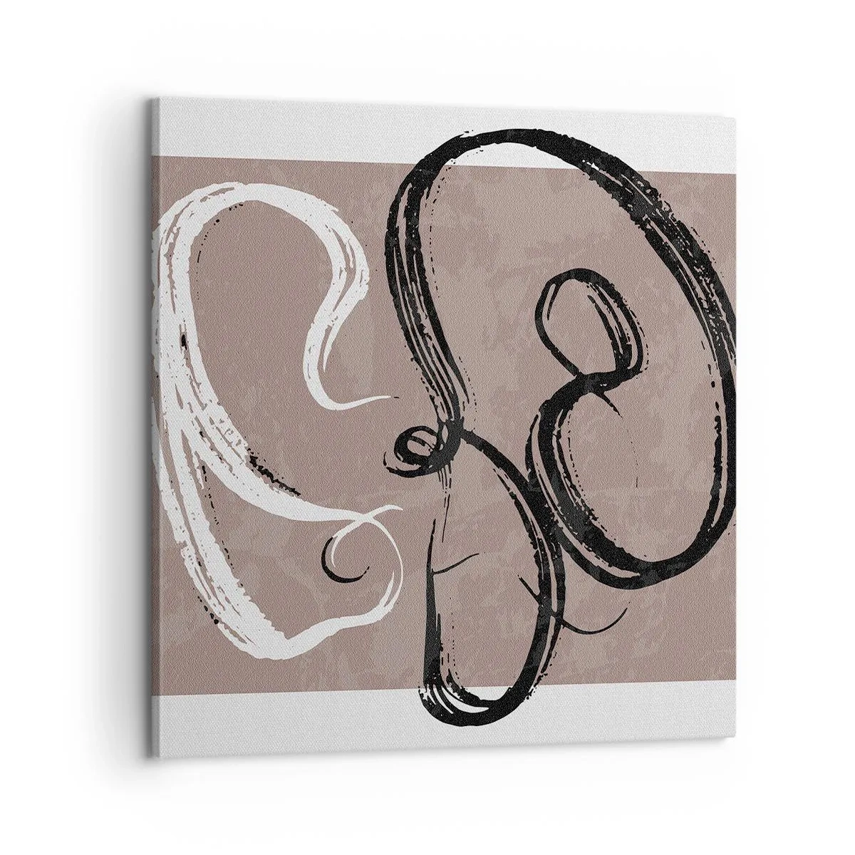 Quadro em tela - Composição – a busca pela plenitude - 60x60 cm