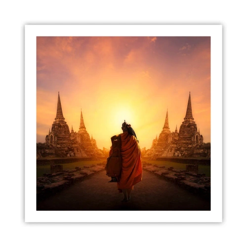 Pôster - Em paz para a eternidade - 60x60 cm