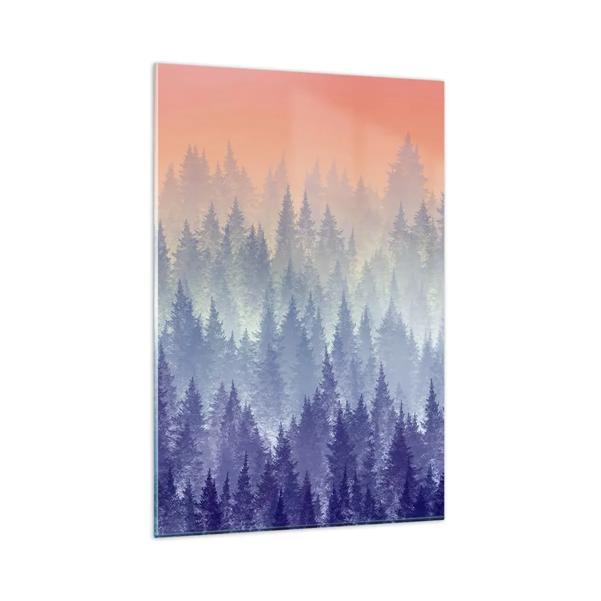 Quadro em vidro - Alto, mais alto, para o céu - 80x120 cm