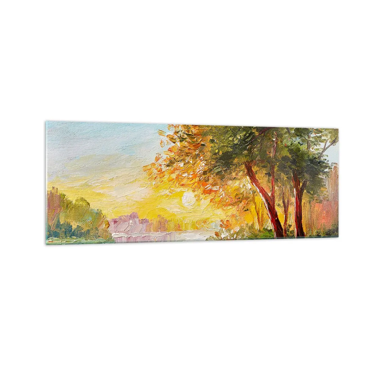 Quadro em vidro - Et in Arcadia ego - 140x50 cm