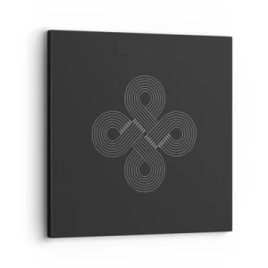 Quadro em tela - No espírito celta - 30x30 cm