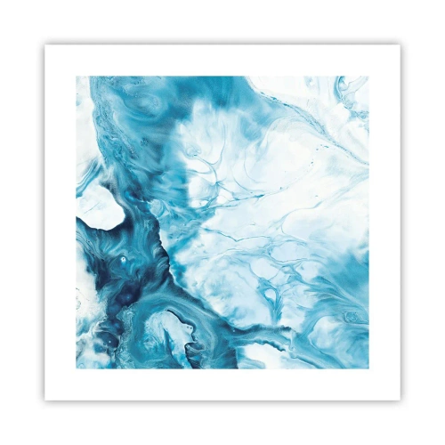 Pôster - Concerto Azul - 40x40 cm