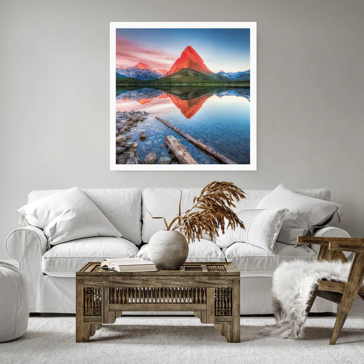 Pôster - Calor e frio - 60x60 cm