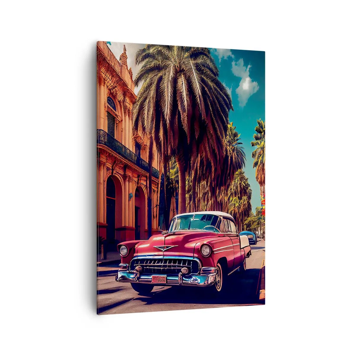 Quadro em tela - Ainda em Havana - 70x100 cm