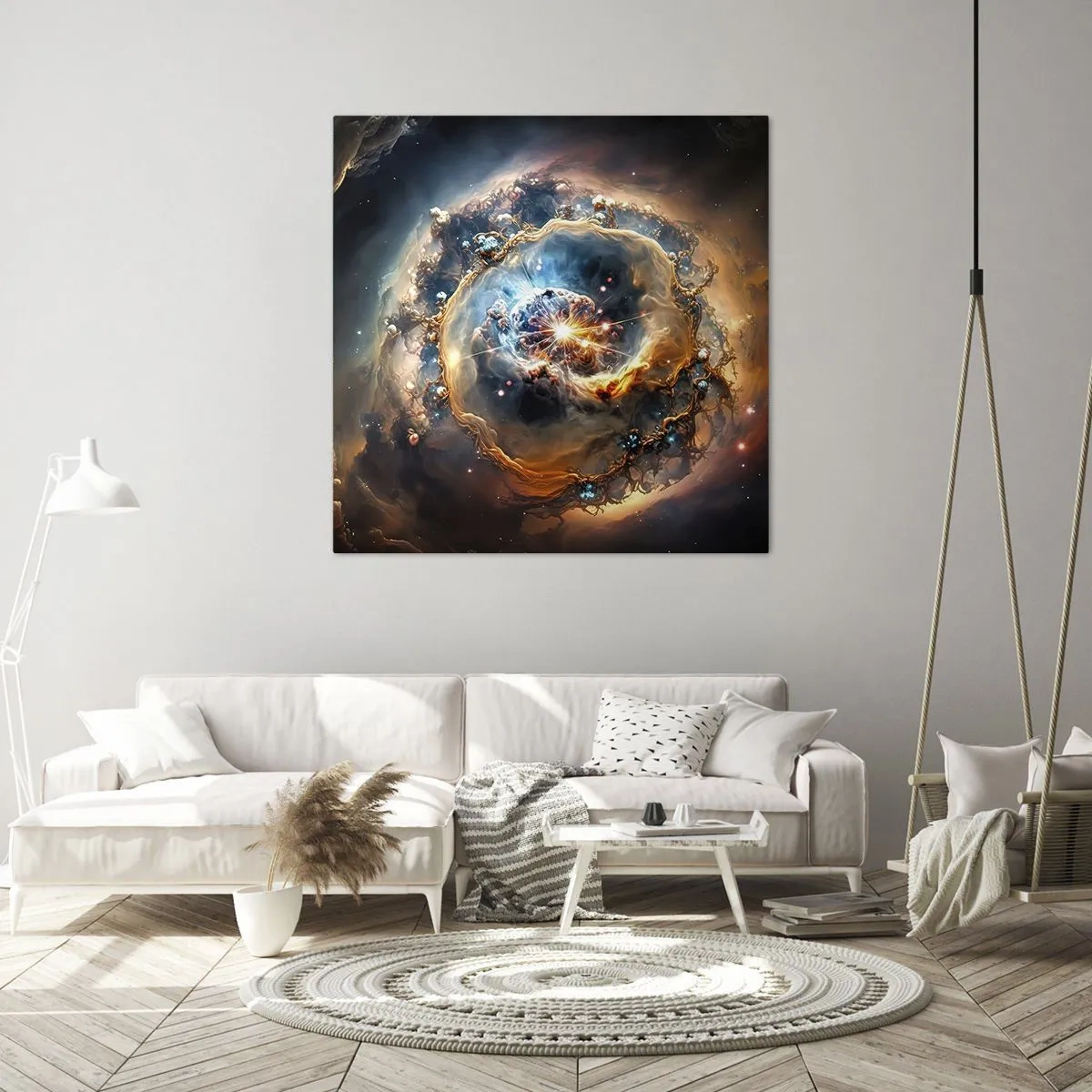 Quadro em tela - Início - 60x60 cm