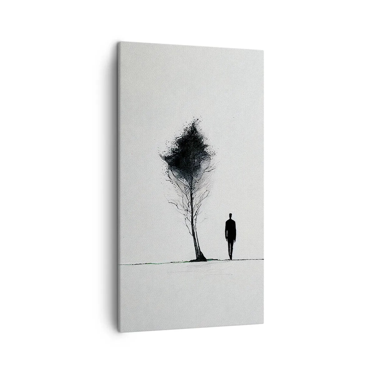 Quadro em tela - Todos nós vagamos - 45x80 cm