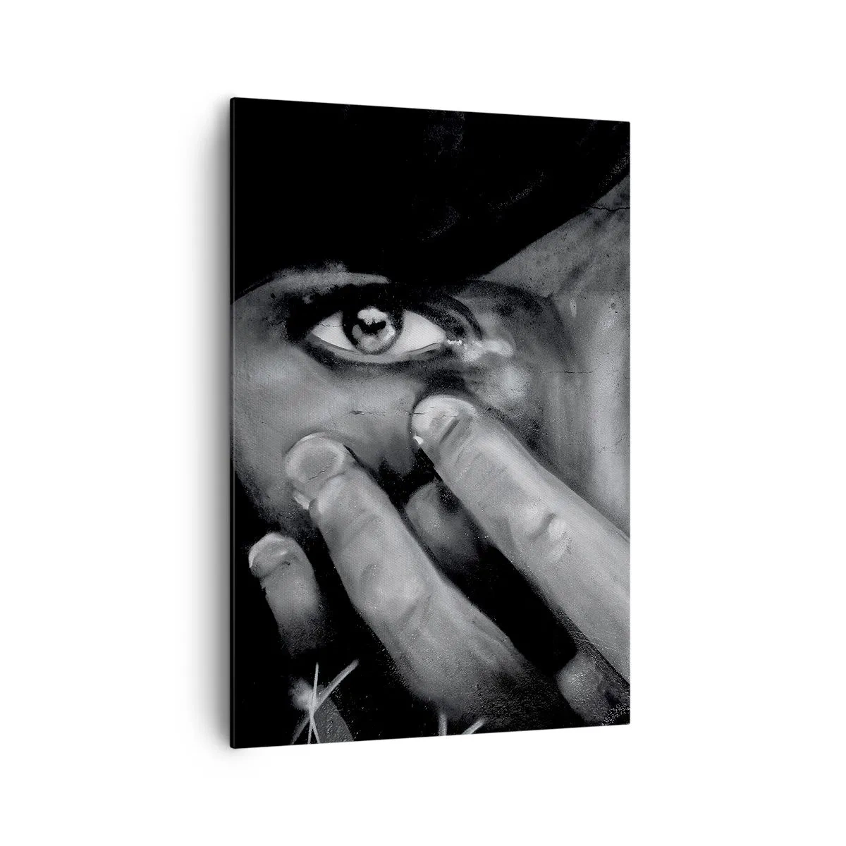 Quadro em tela - Não vou dizer quem pintou - 70x100 cm