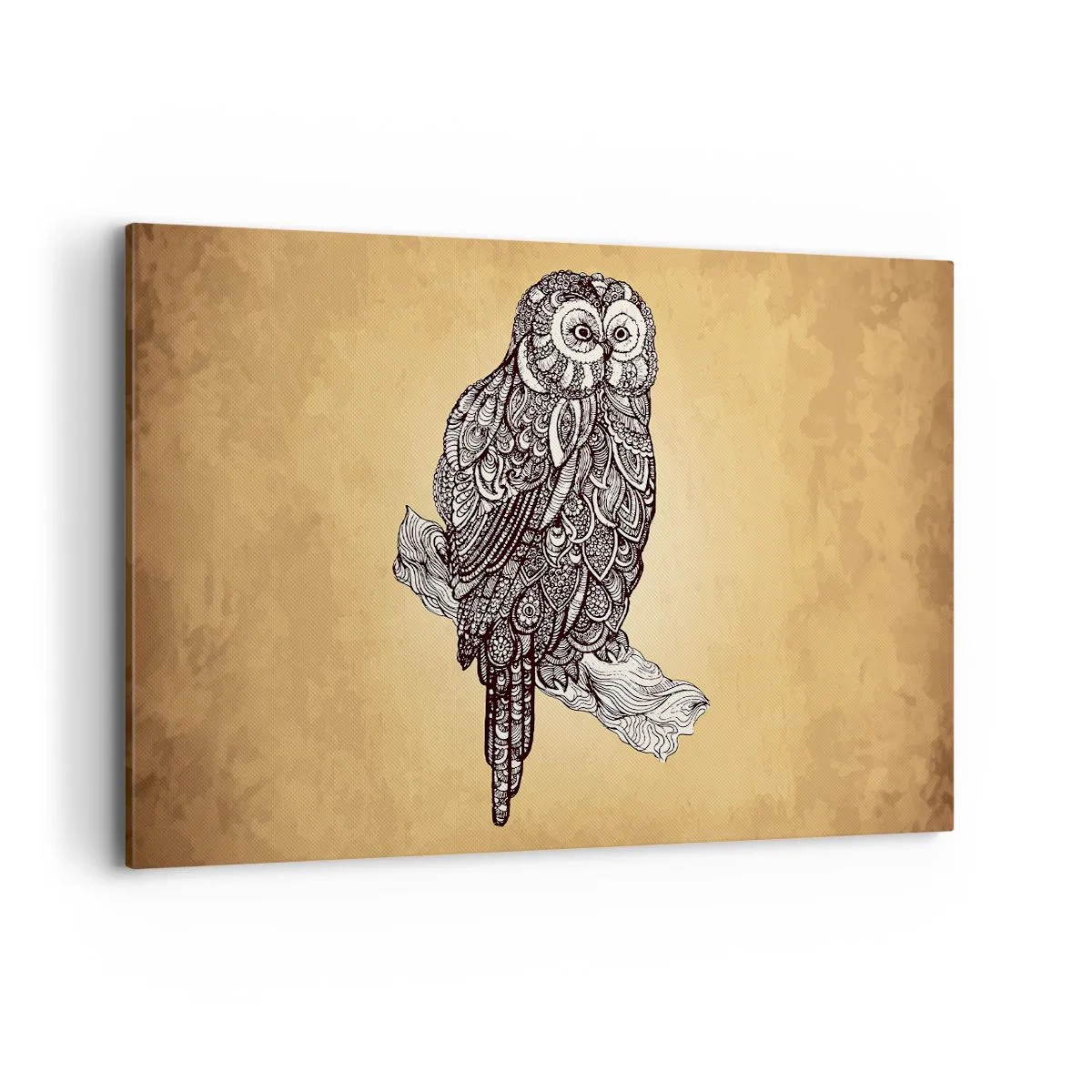 Quadro em tela - Ornamentos intrincados de sabedoria - 120x80 cm
