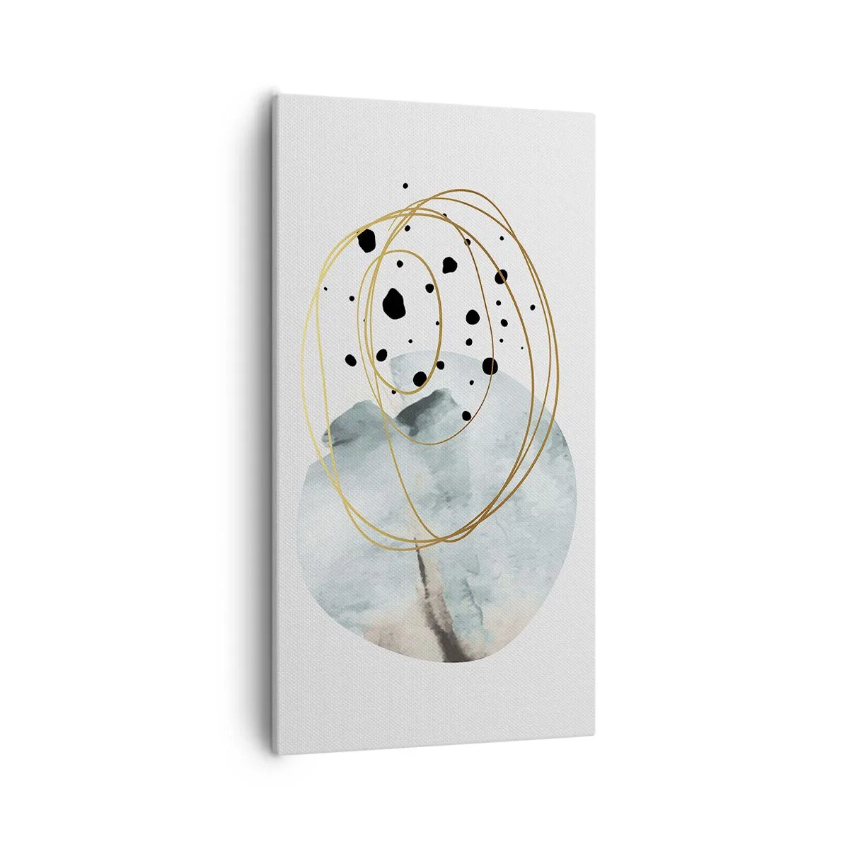 Quadro em tela - No abraço ao espaço - 55x100 cm