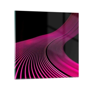 Quadro em vidro - Avenida da luz - 50x50 cm