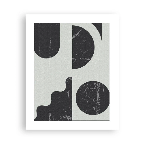 Pôster - Composição acima e abaixo - 40x50 cm