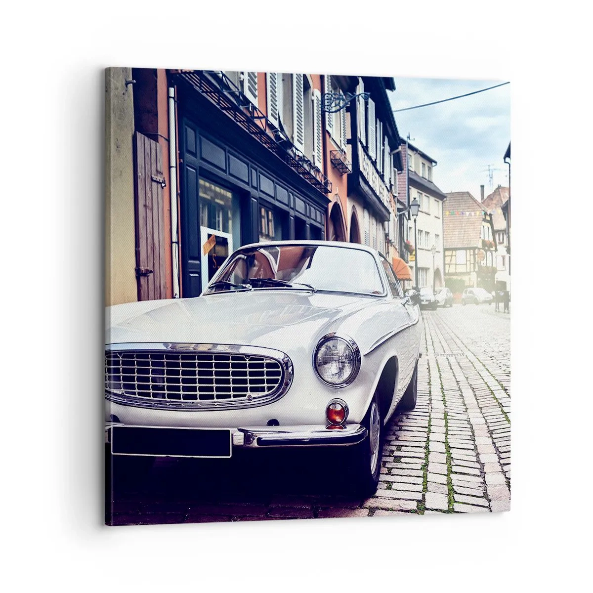 Quadro em tela - O passado é hoje - 60x60 cm