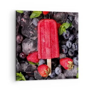Quadro em tela - O sabor de um verão quente - 60x60 cm