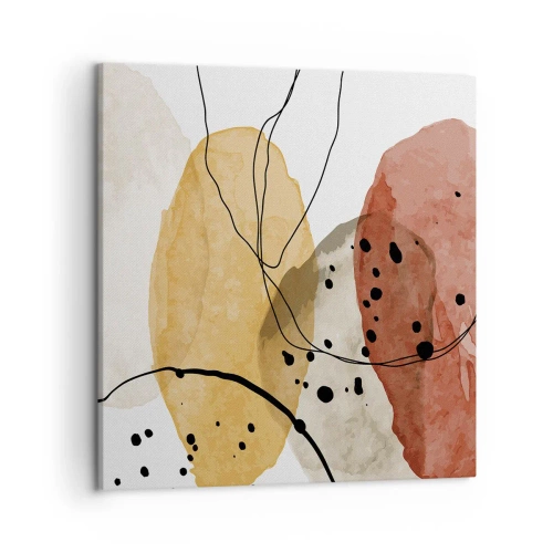Quadro em tela - Como o ar leve e transparente - 50x50 cm