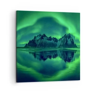 Quadro em tela - Nos braços da aurora - 60x60 cm