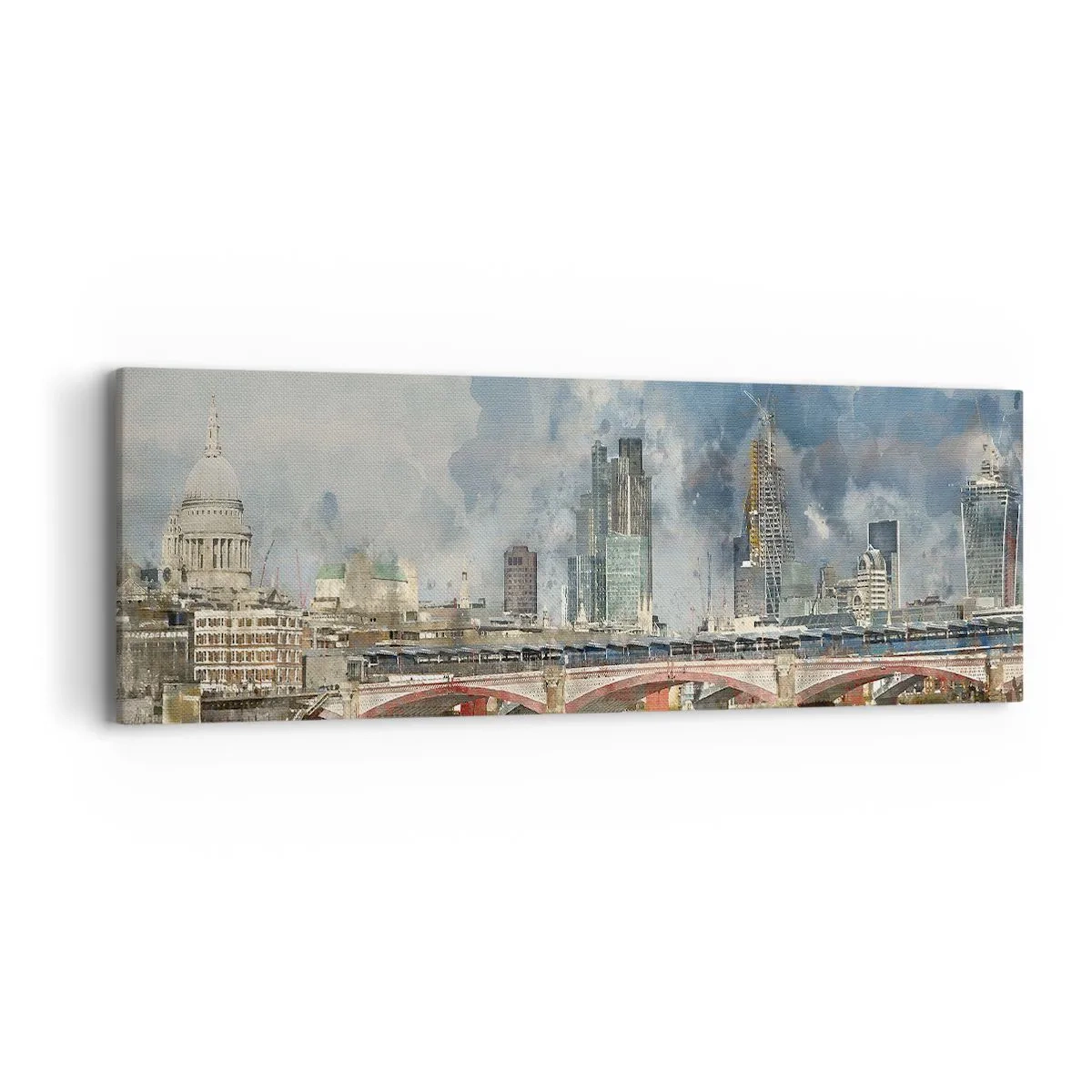 Quadro em tela - Londres em toda a sua glória - 90x30 cm