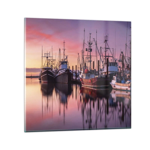 Quadro em vidro - Antes do dia seguinte - 50x50 cm