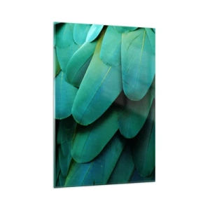 Quadro em vidro - Precisão de papagaio - 80x120 cm