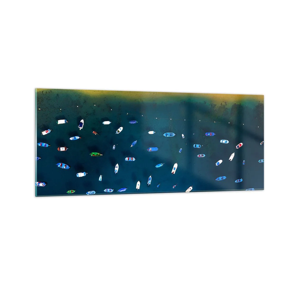 Quadro em vidro - Jogo de férias - 100x40 cm