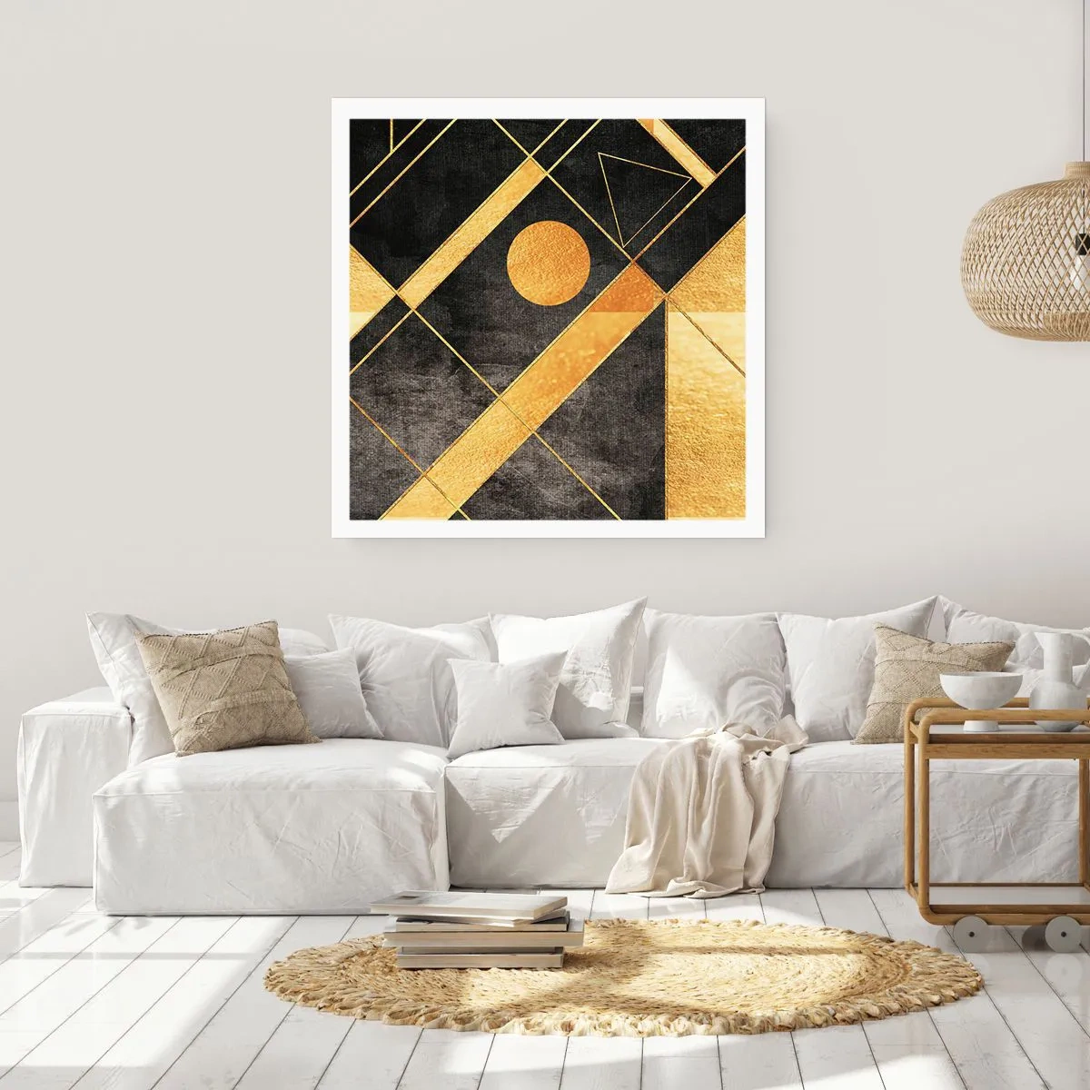 Pôster - Sol do Deserto - 60x60 cm
