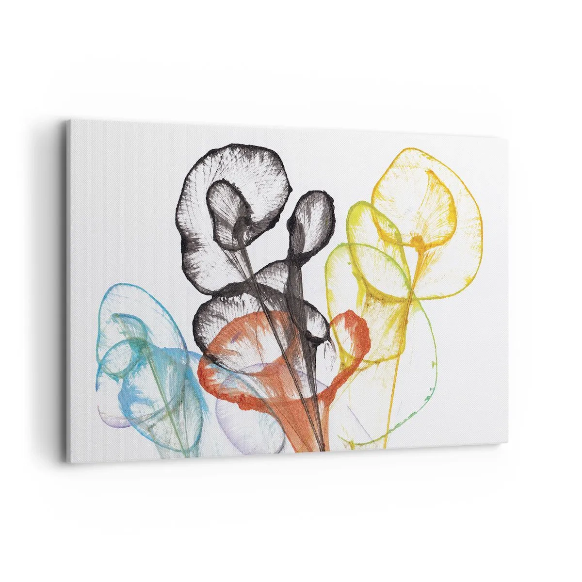 Quadro em tela - Flores com alma - 120x80 cm