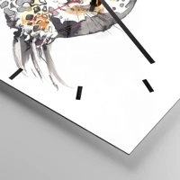 Mostrador com traços